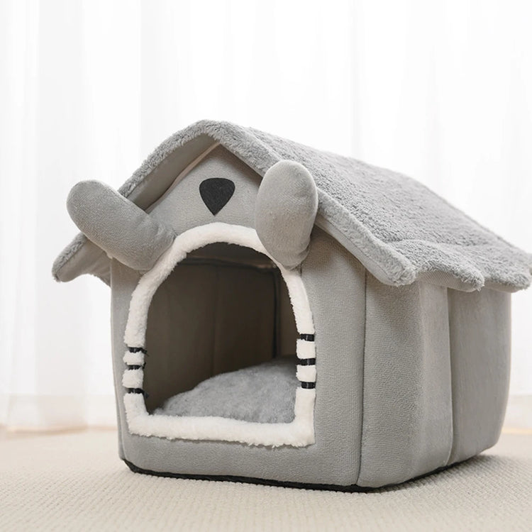 Gray Detachable Cat House