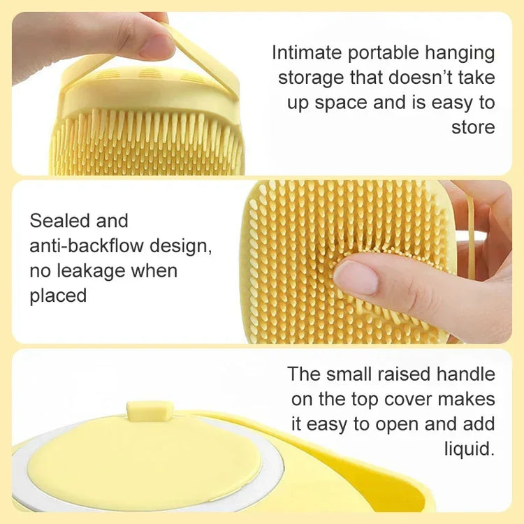 Pet Bath Massage Glove Brush