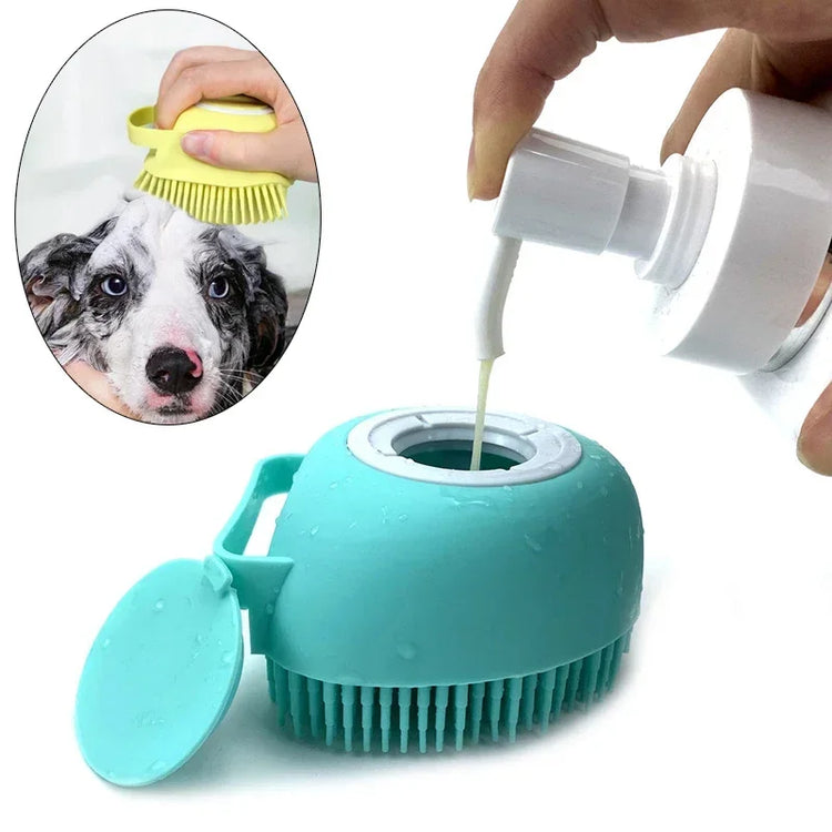 Silicone Pet Bath & Massage Glove