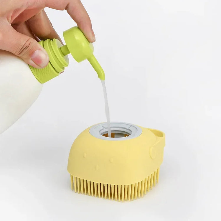 Silicone Pet Bath & Massage Glove