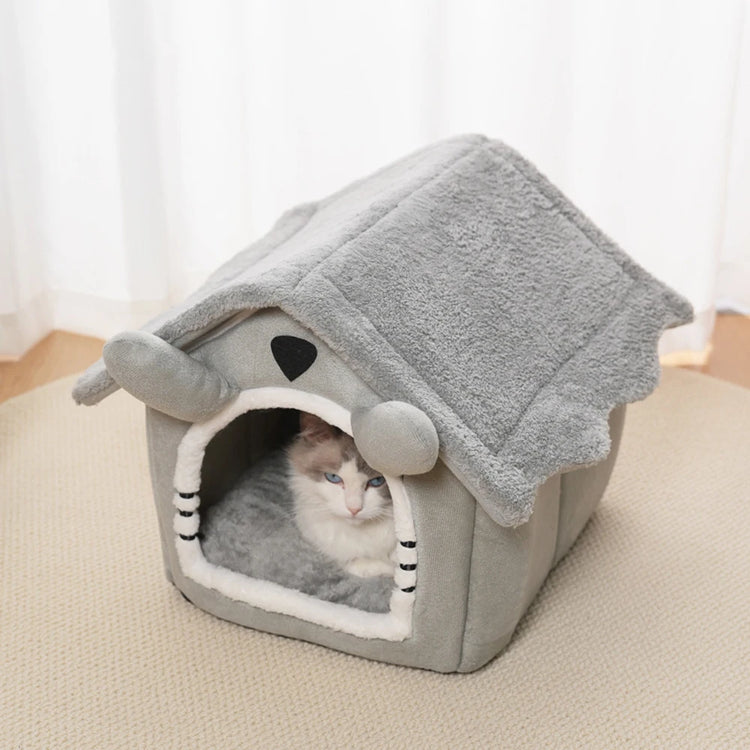 Gray Detachable Cat House