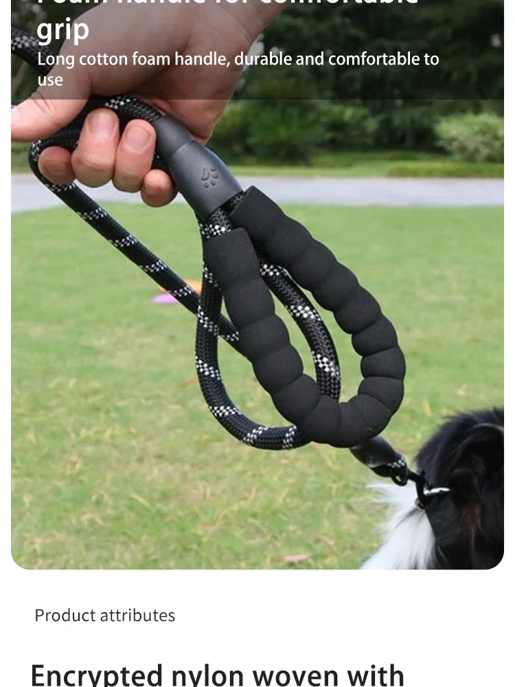 Reflective Nylon Dog Leash