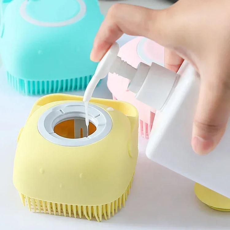 Pet Bath Massage Glove Brush