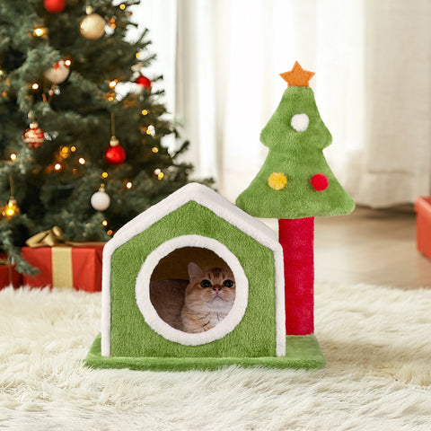 Cat House Christmas Tree - Cat Climbing Frame
