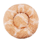 Round Plush Pet Bed (40–90cm)
