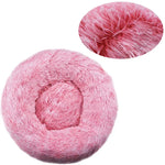 Round Plush Pet Bed (40–90cm)