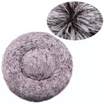 Round Plush Pet Bed (40–90cm)