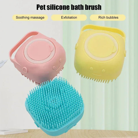 Pet Bath Massage Glove Brush