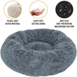 Round Plush Pet Bed (40–90cm)
