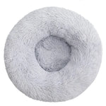 Round Plush Pet Bed (40–90cm)