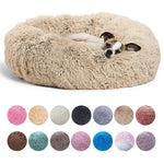 Round Plush Pet Bed (40–90cm)