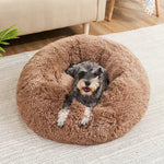 Round Plush Pet Bed (40–90cm)