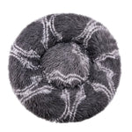 Round Plush Pet Bed (40–90cm)