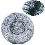 Round Plush Pet Bed (40–90cm)