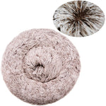 Round Plush Pet Bed (40–90cm)
