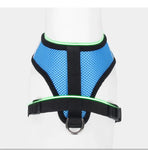 Adjustable Mesh Pet Collar Harness with Leash