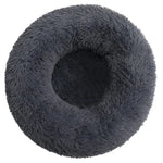 Round Plush Pet Bed (40–90cm)