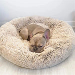 Round Plush Pet Bed (40–90cm)